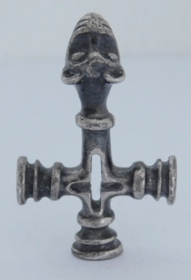 Anhänger Wolfskreuz Thor Tors Hammer Silber 925 Norway SE Espeland 3,8cm 12,4g