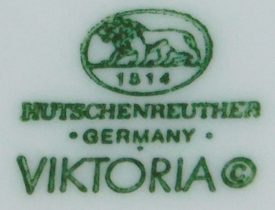 Hutschenreuther Viktoria Corona weiß-gold Suppenteller Ø21,5 (N)