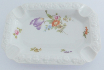 Aschenbecher Rosenthal Maria Sommerstrauß Ascher 15,5x10,3cm