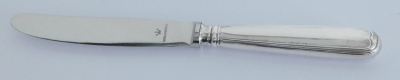 1 Dessertmesser Wilkens Augsburger Faden versilbert 90 Vorspeisenmesser 20,2cm