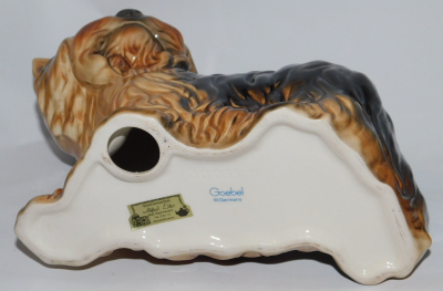 Porzellanfigur Hund Yorkshire Terrier Goebel Nr. 30 035 15 15cm (N)