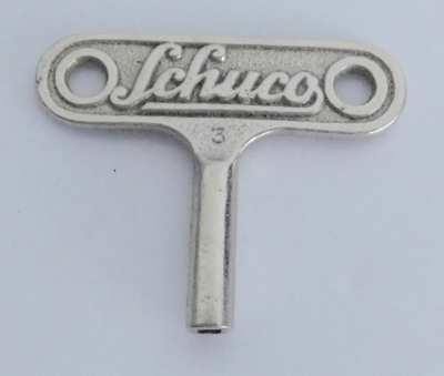 Alter Schlüssel Schuco 3 für Blechspielzeug Auto Motorrad Bus ? ca. 5x4cm #a