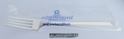 1 Gabel Menugabel Auerhahn Aczenta versilbert 90 - 20cm