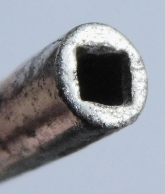 Alter Schlüssel MS Michael Seidel für Blechspielzeug Auto Motorrad ? 3,5x4,3cm