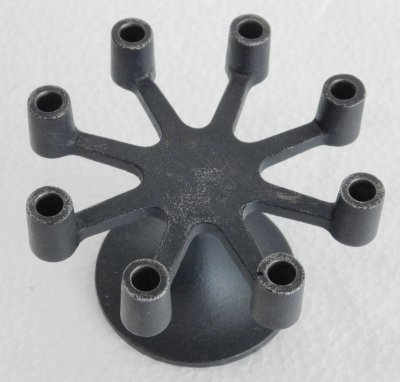 Kerzenleuchter gusseisen Design Robert Welch England für 8 dünne Kerzen