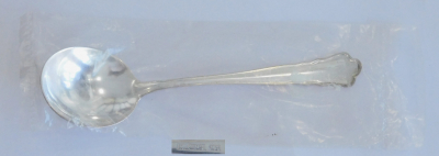 1 Tassenlöffel oder Sahnelöffel Wilkens Chippendale versilbert 150 - 15,5cm
