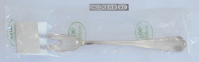 1 kleiner Spieß / Vorlegegabel Wilkens Chippendale versilbert 90 - 15cm