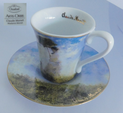 Espressotasse Goebel Artis Orbis nach Monet - Madame Monet