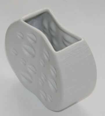 OP Art Vase Thomas Design Baumann grüner Kreis 10cm