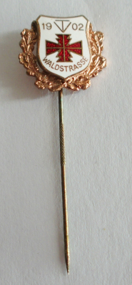 Alte Nadel Pin TV 1902 Waldstrasse Wiesbaden Biebrich von Diermann Pforzheim