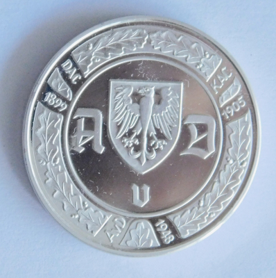 Silber Medaille AvD Großer Preis Hockenheimrin 1978 Silber 999 13g Ø3cm