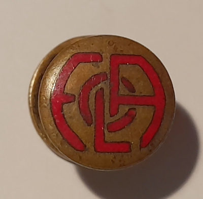 Altes Abzeichen CS Fola Esch Luxemburg Fußball Knopfloch