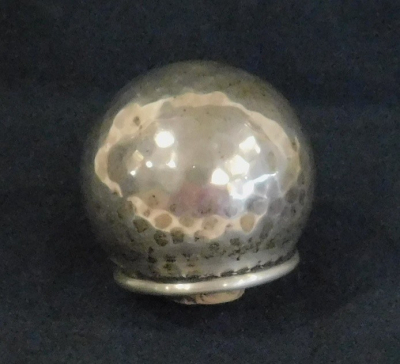 Art Deco Flaschenkorken Zierkorken Schnauffer Dresden Silber 800 Hammerschlag