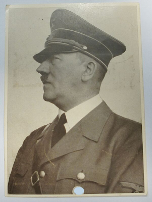 PK Adolf Hitler Porträt Stempel München 1941