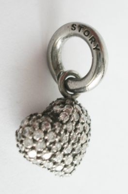 Charm Anhänger Herz Story by Kranz & Ziegler Silber 925 für Kette Armband