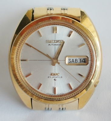 Seiko Herrenarmbanduhr Automatik DX 6106-6003 25 Jewels Datum