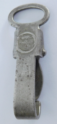 Original alter Karabinerhaken Ersatzteil für Feldflasche II. WK Patent Ritter