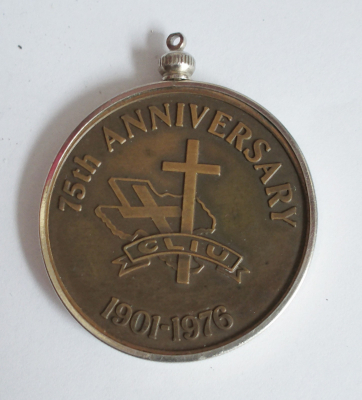 Medaille CLIU Catholic Life Insurance Union San Antonio Texas 1976 Ø3,9cm