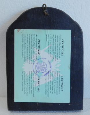 Holz Ikone Heilige Sophia Glaube Liebe Hoffnung griechisch byzantinisch 20x14,7