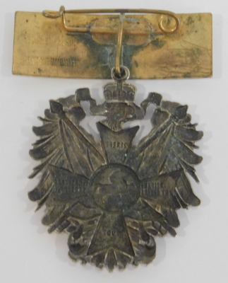 Alter Orden Abzeichen Hannoverscher Kriegerverein Militärverein Niedersachsen