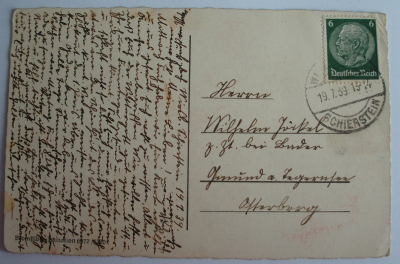 Alte PK AK Wiesbaden Kurhaus 1939 Stempel Schierstein