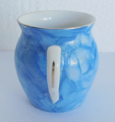Alte Andenken Tasse Zittau Markt mit Rathaus 7cm