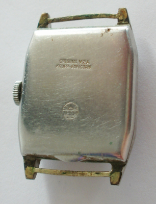 Art Deco Tank Uhr Laco cal. 523 Handaufzug funktionsfähig - Ersatzteile