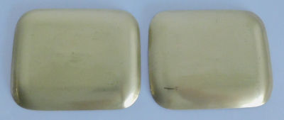 2 kleine Messing Schälchen Segelboote Fische Schafe wie Bunge 8,2x6,7cm