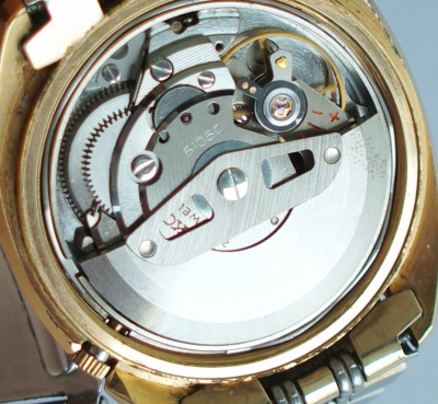 Seiko Herrenarmbanduhr Automatik DX 6106-6003 25 Jewels Datum
