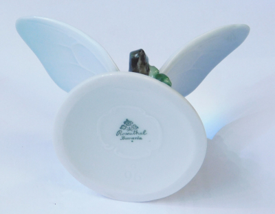 Porzellanfigur bunter Schmetterling Rosenthal Nr. 96 8,7x6,5cm (N)