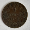 Alte Münze 1 Kreuzer 1865 Darmstadt Hessische Scheidemünze 1,4cm