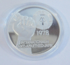 Medaille DDR versilbert Ø3,5cm Internationales Anti-Apartheid-Jahr 1978