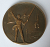 Bronze Medaille l'education physique Leibeserziehung Medailleur Fraisse Ø5cm