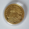 1000 Kwacha Zambia Sambia 2014 African Wildlife Büffel vergoldet Ø3,8cm
