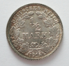 1/2 Mark Deutsches Reich 1915 F Silber 900 2,8g Ø2cm