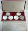 6 x 1 Rubel Russland zur Olympiade Moskau 1980