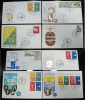 8x Ersttagsbrief Olympia München 1972 Tokyo 1964 Turnfest Stuttgart 1973