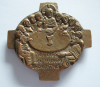 Bronze Kreuz Abendmahl Tut dies zu meinem Gedächtnis 9,7x9cm #15