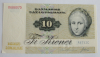 1 Banknote Dänemark: 10 Kronen 1972
