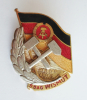 Abzeichen der DDR SDAG Wismut Meister der Arbeit II. Klasse 4,5x3,2cm