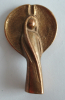 Bronze Handschmeichler Schutzengel Begleiter Butzon & Bercker Kerstin Stark 4,5