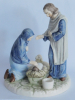 Porzellanfigur Heilige Familie Krippe Goebel HX 337 Skrobek 15cm