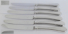 BSF Magnolia Edelstahl - 6 Messer Menumesser 21,3cm