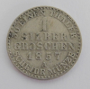 1 Silbergroschen 1857 A 30 einen Thaler Scheidemünze Friedrich Wilhelm IV 2,04g