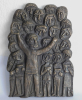 Seltenes Bronze Relief Chor von Egino Weinert 18,5x13cm
