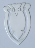 Dekoratives Lesezeichen Eule Silber 925 5,5x3,5cm