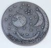 Buderus Eisenguß Relief Kunstguss 2007 Himmelsscheibe von Nebra Frehmuth Ø11,2cm