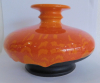 Poppige Keramikvase Hutschenreuther Design Renée Neue orange 10cm