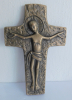 Bronze Kreuz Jesus 18x12cm #27