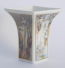 Miniatur Vase Goebel Artis Orbis nach Mucha 4 Jahreszeiten 7cm #b